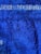 Contemporary Cobalt Blue Moroccan Mrirt Wool Rug For Sale - Image 3 of 9