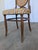 Vintage Bentwood Chair in Fabric and Cane Backrest, Yugoslavia, 1970s For Sale - Image 17 of 18