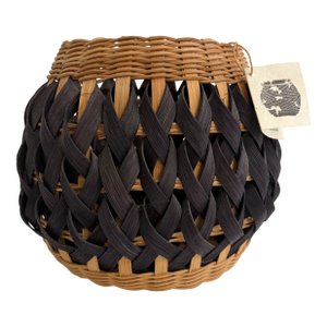 Signed Billy Ruth Sudduth Basket, 1997 – Jacobs Baskets Bakersville Nc