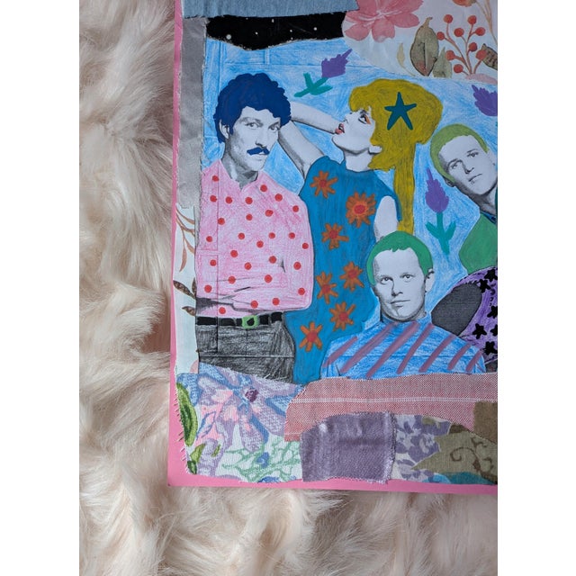 B-52's Mixed Media Collage For Sale - Image 6 of 7