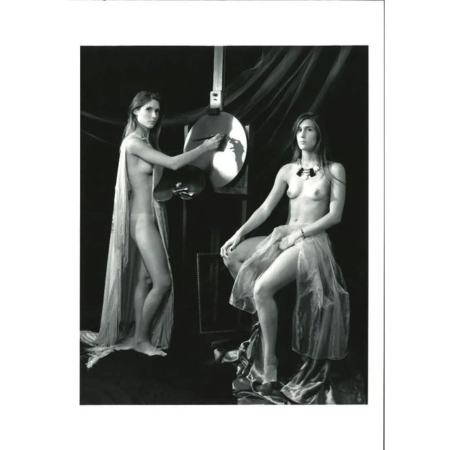 Plinio Martelli - Painter - Original B/w Photography - 1990s For Sale