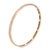 Contemporary Vintage Diamond 18k White Gold Bangle Bracelet For Sale - Image 3 of 5