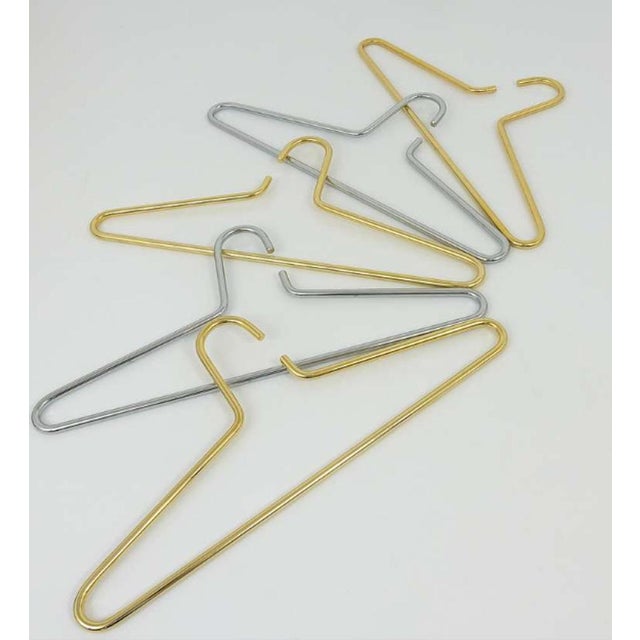 Modern Austrian Chrome-Plated Coat Hanger by Carl Auböck, 1970s For Sale - Image 3 of 11