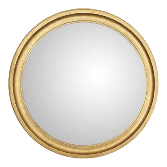 Friedman Brothers The Hayes Mirror in Classic Gold - 24" For Sale