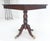 Antique Solid Mahogany c1920s 30" Square Game Dining Table MINT For Sale - Image 11 of 13