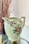 Mid 20th-Century Hand Painted "Windowpane" Camellia Earthenware Jug - Japan For Sale - Image 12 of 13