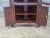 Brown Late 20th Century Henkel Harris Mahogany Curio Corner Cabinet Hutch China Chippendale 12 Panel For Sale - Image 8 of 9