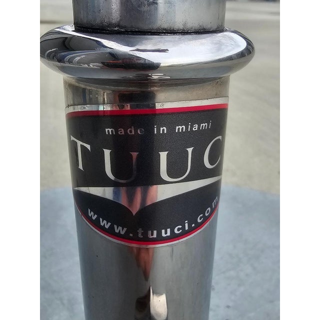 Tuuci Ocean Master Large Rectangular Umbrella With Stand For Sale - Image 17 of 18