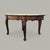 Vintage Faux Travertine-Top Coffee Table With Cabriole Legs, Marble For Sale - Image 11 of 15