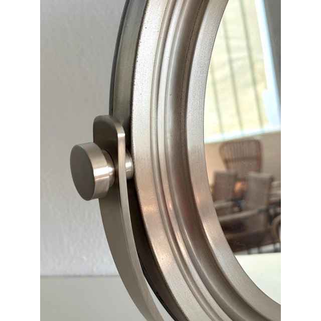 Mid-Century Swivel Table Mirror Nickelby Sergio Mazza Narciso for Artemide, 1960 For Sale - Image 13 of 14