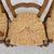 Antique French Country Carved Ladder Back Rush Seat Dining Chairs, Set of 4 For Sale - Image 12 of 18