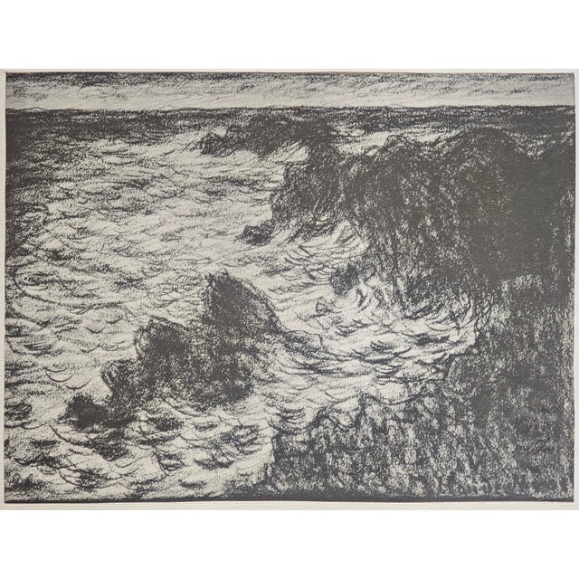 1910s After Claude Monet, The Sea at Belle-Isle, 1918, Lithograph For Sale - Image 5 of 11