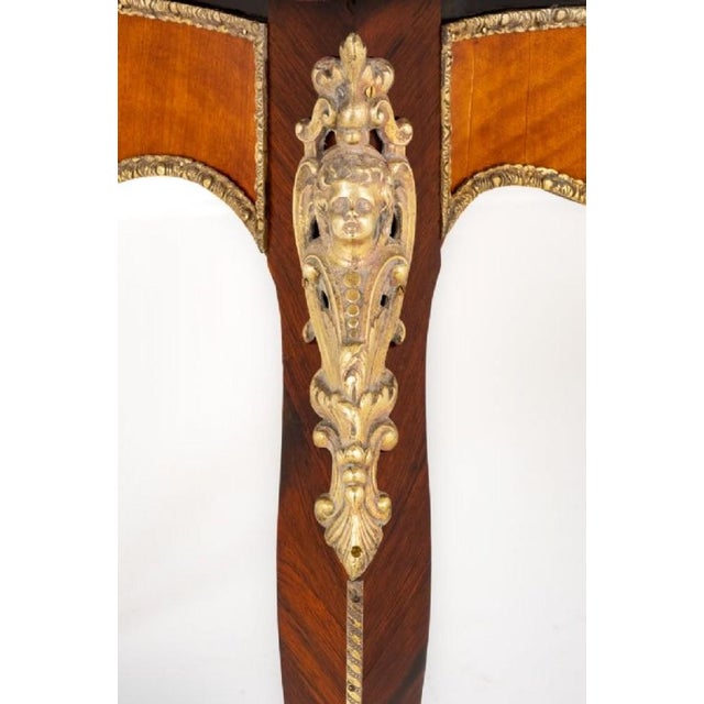 Empire French Card Table, 1860s For Sale - Image 6 of 14