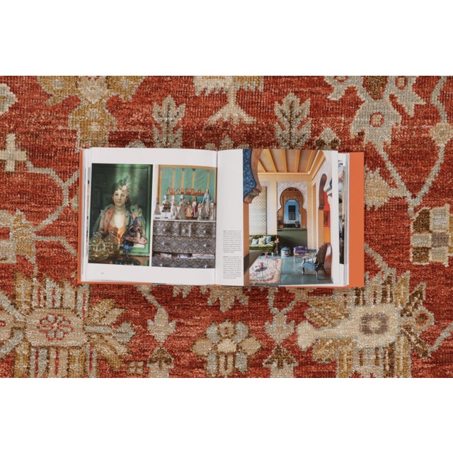 Oversized Contemporary Oushak Floral Wool & Natural Silk Rug by Rug & Kilim For Sale - Image 10 of 11
