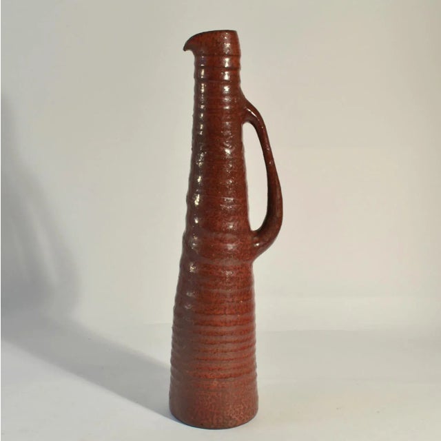 Ceramic Mid-Century Ceramic Studio Vases in Muted Colors, Set of 6 For Sale - Image 7 of 17