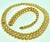 Metal Late 20th Century Bocheron Two-Piece Necklace and Bangle Set in 18 Karat Yellow Gold 165 Grams For Sale - Image 7 of 18