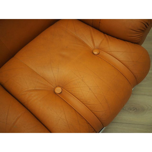Vintage Spage Age Orange Sofa, 1960s For Sale - Image 17 of 18