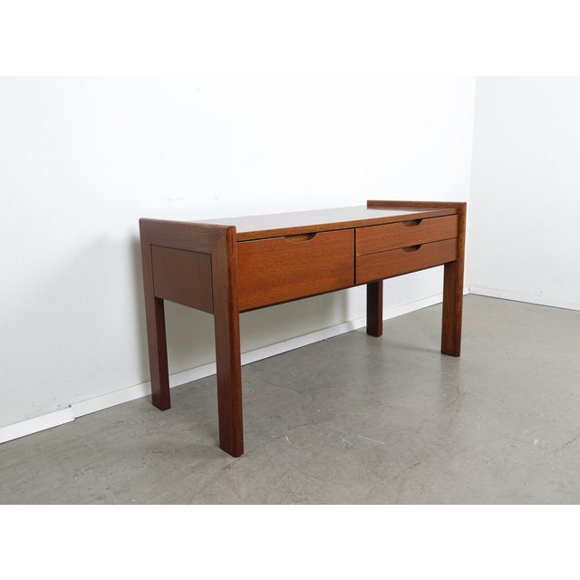 Wood Teak Chest of Drawers, Denmark, 1970s For Sale - Image 7 of 18