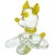 Mid 20th Century Murano Fratelli Toso Vintage Clear Yellow Italian Art Glass Puppy Dog Paperweight Figure Sculpture For Sale - Image 5 of 5
