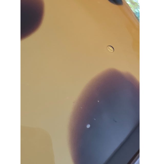 Glass 1950s Tortoise Murano Style Glass Italian Vase For Sale - Image 7 of 7