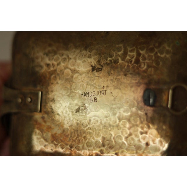 Small Swedish Brass Sconces, Set of 2 For Sale - Image 16 of 18