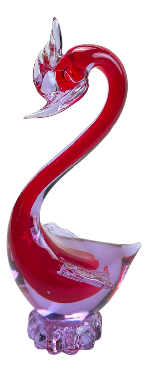 Murano Sommerso Duck in Alexandrite Glass from Fratelli Toso, 1960s