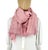 French Louis Vuitton Pink 60% Silk 40% Wool Large Shawl For Sale - Image 3 of 8