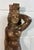 Brown Antique 19th Century Hand Carved Lady Nude Lady Architectural Salvage Sculpture For Sale - Image 8 of 14