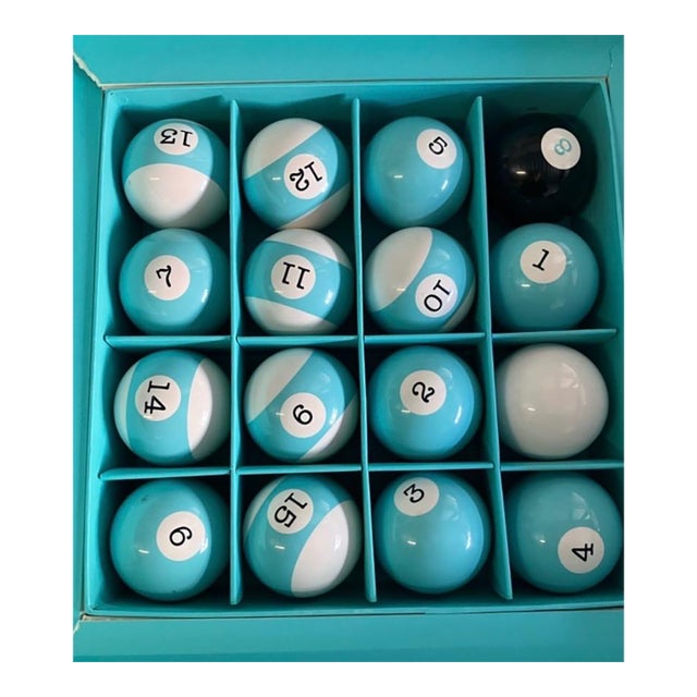 Tiffany & Co Limited Edition Billiards Balls For Sale