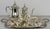 An elegant Vintage French coffee set comprising a tea pot, coffee pot, milk pot, sugar box and handled serving tray, all...