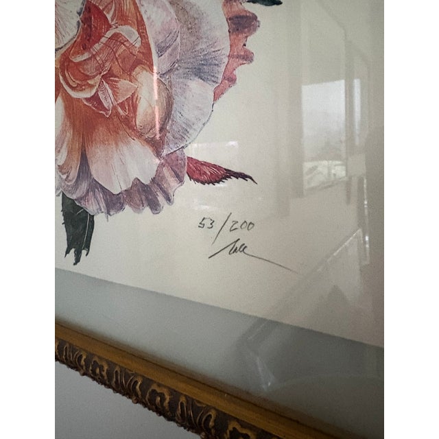 Rare Nall giclee printed and framed by the artist. Signed and numbered on recto and signed, with a personal note to...