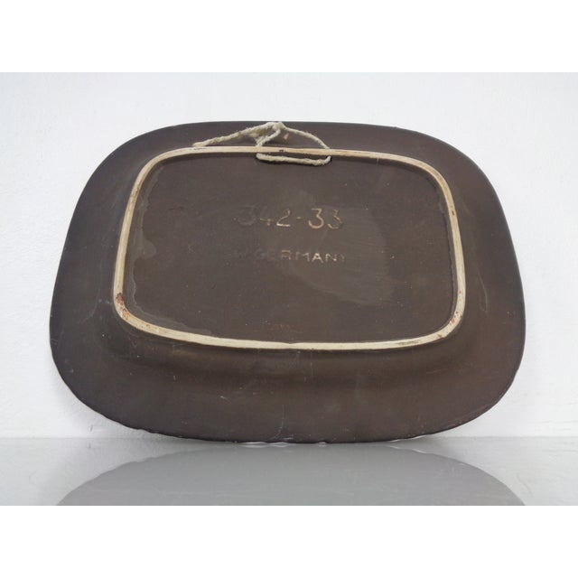 Glazed Lava Ceramic Bowl or Wall Art from Scheurich, Germany, 1960s For Sale - Image 14 of 16