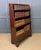 Victorian Mahogany Waterfall Open Bookcase, 1880 For Sale - Image 15 of 15
