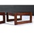 Brown Pair of Percival Lafer Low Profile Rosewood and Smoked Glass Side Tables or Platform Bed Nightstands For Sale - Image 8 of 10