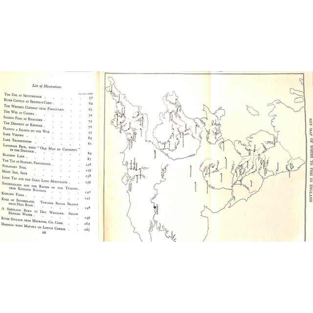 Paper "Where to Catch Salmon and Trout" 1937 Alfieri, Bernard & Menzies, W.J. For Sale - Image 7 of 12