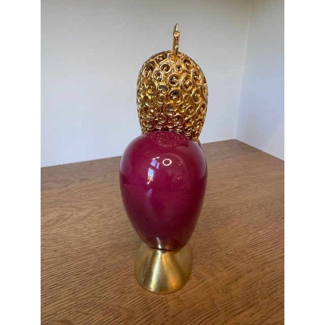 Ceramic Régis Dho for Lampe Berger Double Heart Limoges Porcelain Fragrance Lamp For Sale - Image 7 of 10
