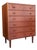 Danish Teak Chest of 6 Drawers, 1960s For Sale