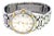 1990s Concord Estate Saratoga Roman Numerals Watch 18k Gold + Stainless Steel For Sale