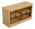 Pier 1 Imports Painted Farmhouse Style Two Tone Media Console For Sale
