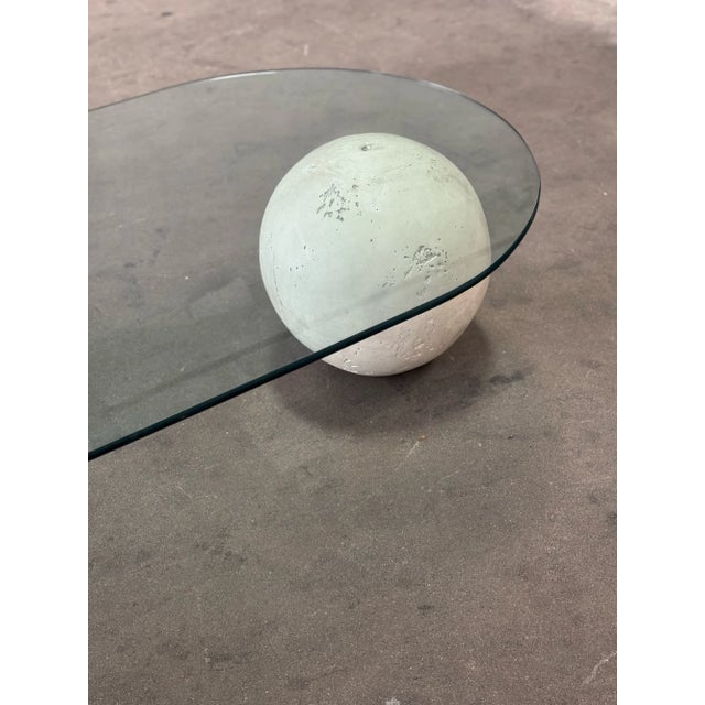White 1990s Post Modern Waterfall Coffee Table For Sale - Image 8 of 10
