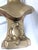 Sculpture Materials Vintage Gilt Composition Bust "Lys" After Emile Pinedo, French Art Nouveau Revival Sculpture For Sale - Image 7 of 18