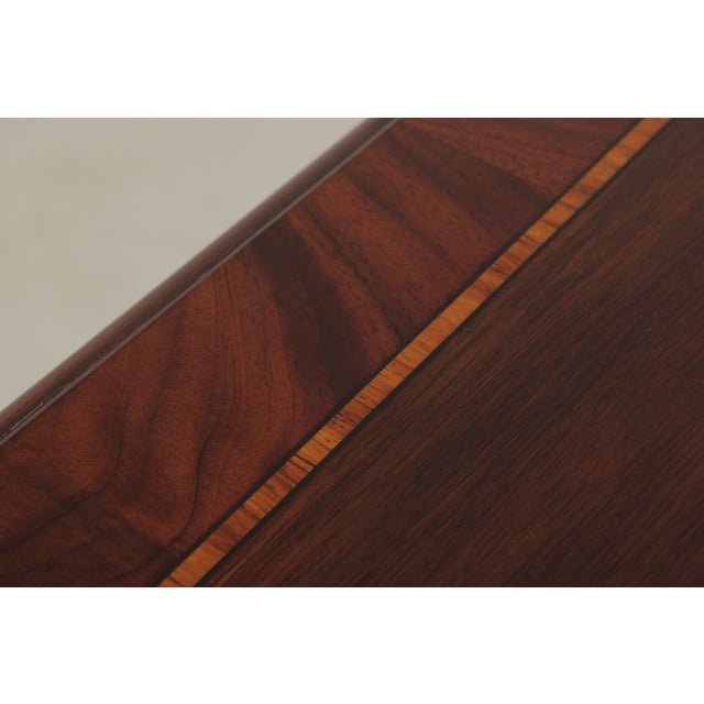 Henkel Harris Model 5721 Mahogany Sofa Table For Sale - Image 9 of 13