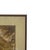 1970s Louise "Lou" Wilson Signed Batik Art Triptych, Framed Nature and Wildlife Landscape.. For Sale - Image 4 of 10
