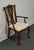 Universal Furniture Universal Furniture Mahogany Contemporary Traditional Chippendale Style Dining Arm Chair For Sale - Image 4 of 10
