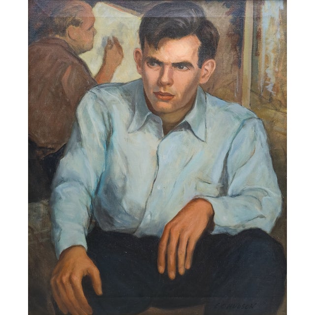 Portrait of a Young Man Jon C.C. Hudson, c. 1936 Portrait of a Young Man Jon by C.C. Hudson presents the young man Jon in...