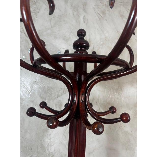 1920s Standing Coat Rack, 1920 For Sale - Image 5 of 11