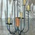 Black Vintage MCM Wood and Metal Candelabra For Sale - Image 8 of 13