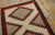1930s Ivory Geoemtric Tribal American Navajo "Double Saddle" Rug 3' X 3'9" Flatweave Wool Carpet For Sale - Image 14 of 18