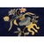 1920s Navy Blue Floral Deco Antique Chinese Peking Knotted Rug 11'9'' X 14'3'' For Sale - Image 10 of 12
