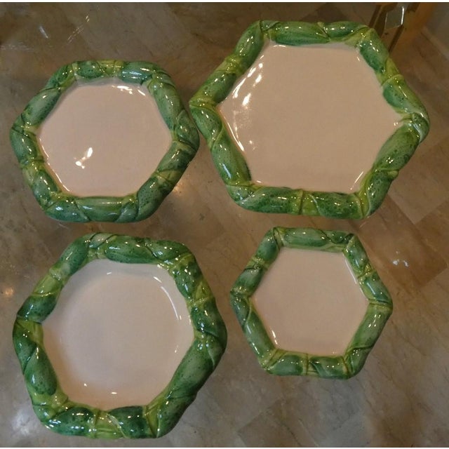 Modern Germoglio Dinnerware Set by Colin Morrow for Arpex, Italy, 1970s, Set of 26 For Sale - Image 3 of 15